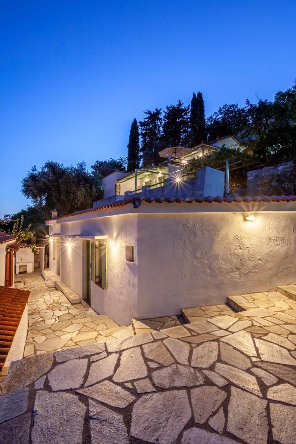 Olea Skopelos Villas With Swimming Pools & Sea View Panormos  Exterior photo