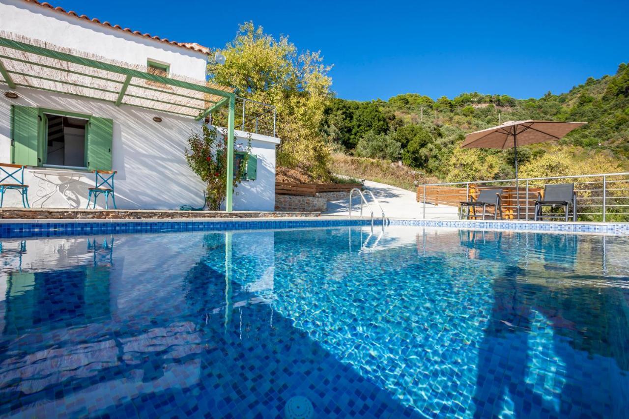 Olea Skopelos Villas With Swimming Pools & Sea View Panormos  Exterior photo