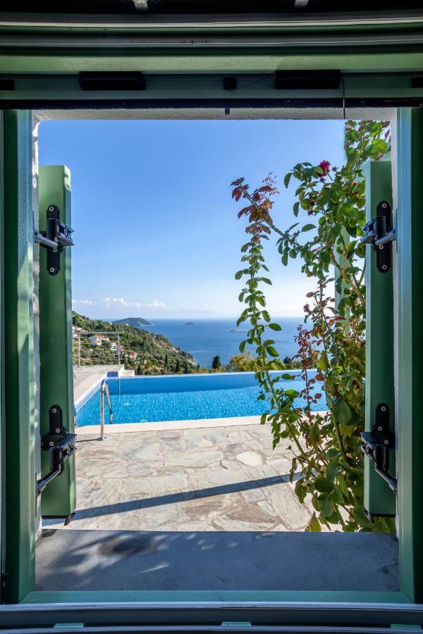 Olea Skopelos Villas With Swimming Pools & Sea View Panormos  Exterior photo
