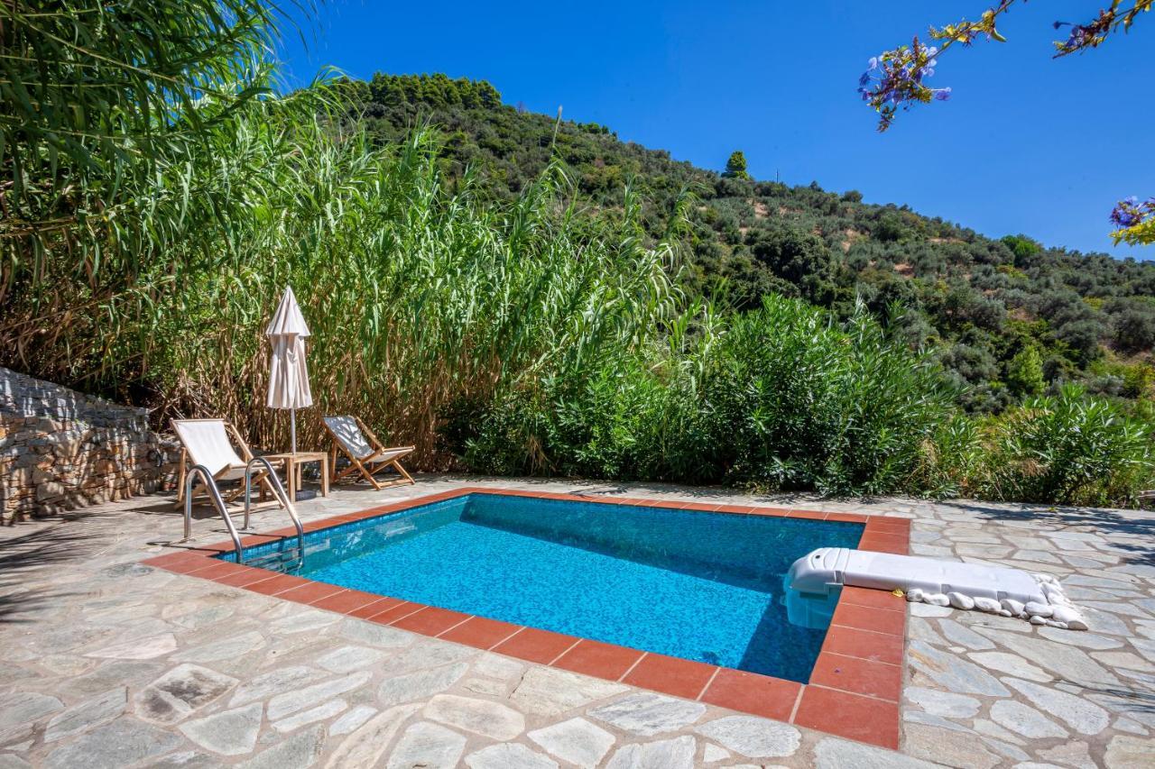 Olea Skopelos Villas With Swimming Pools & Sea View Panormos  Exterior photo