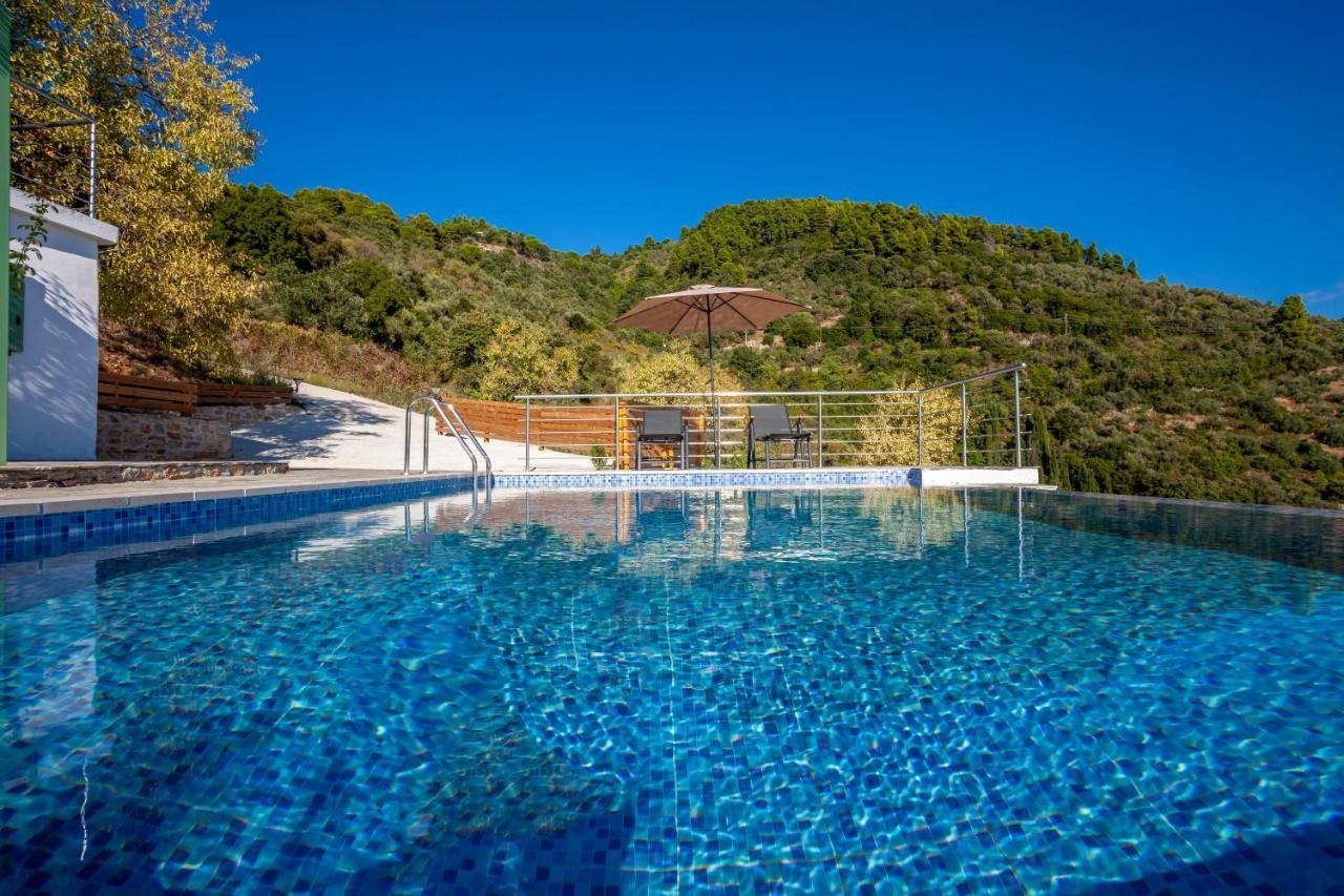Olea Skopelos Villas With Swimming Pools & Sea View Panormos  Exterior photo