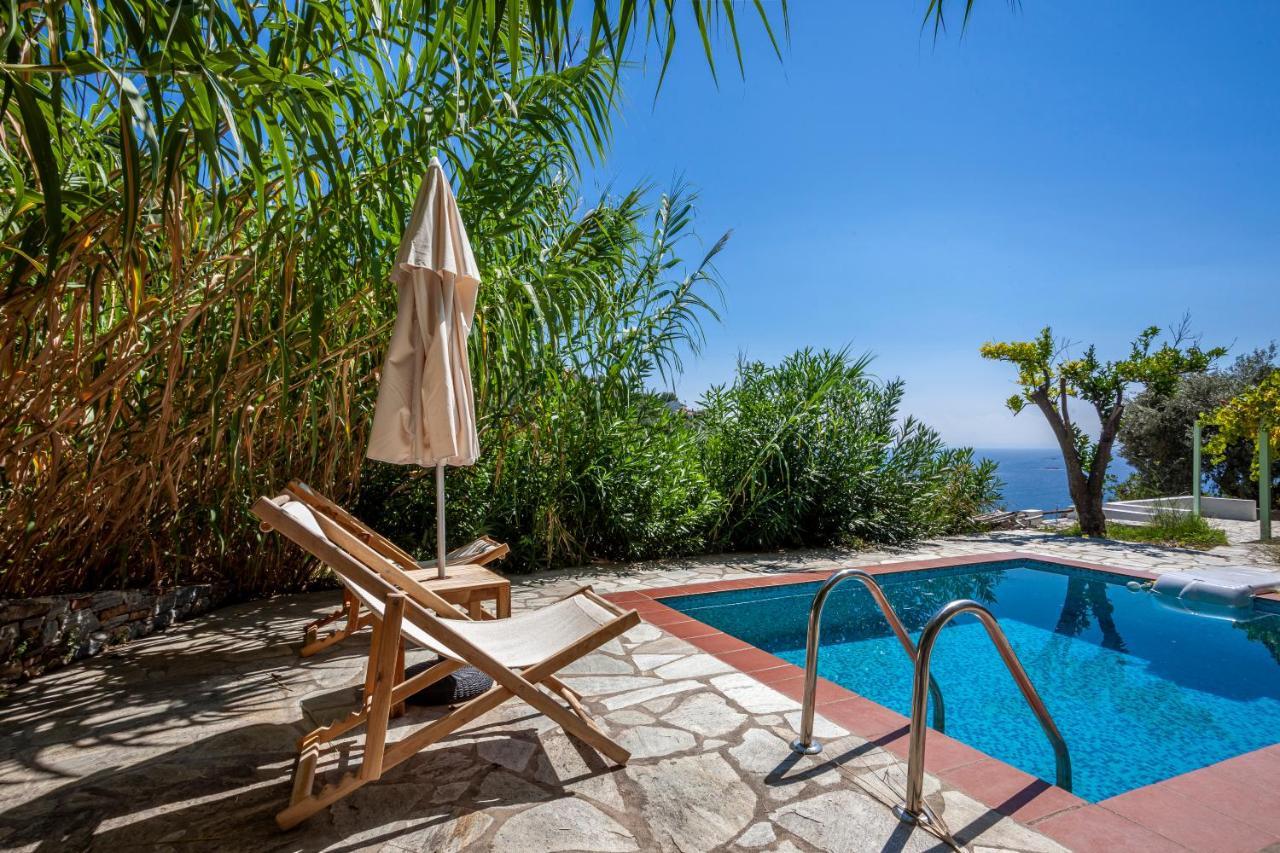 Olea Skopelos Villas With Swimming Pools & Sea View Panormos  Exterior photo