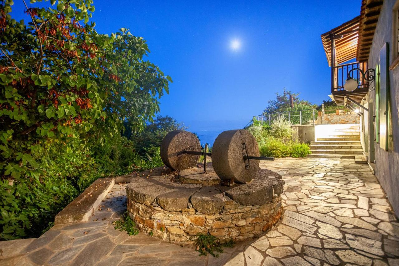 Olea Skopelos Villas With Swimming Pools & Sea View Panormos  Exterior photo
