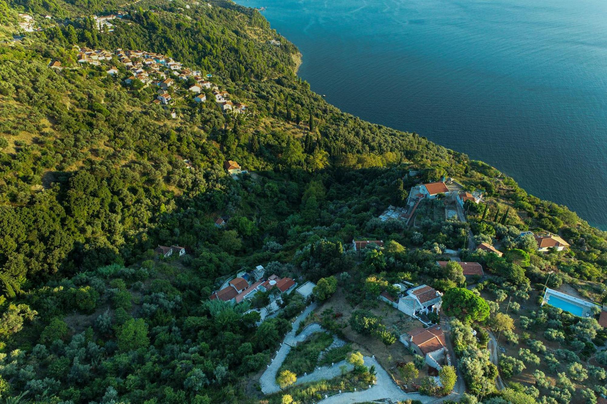 Olea Skopelos Villas With Swimming Pools & Sea View Panormos  Exterior photo